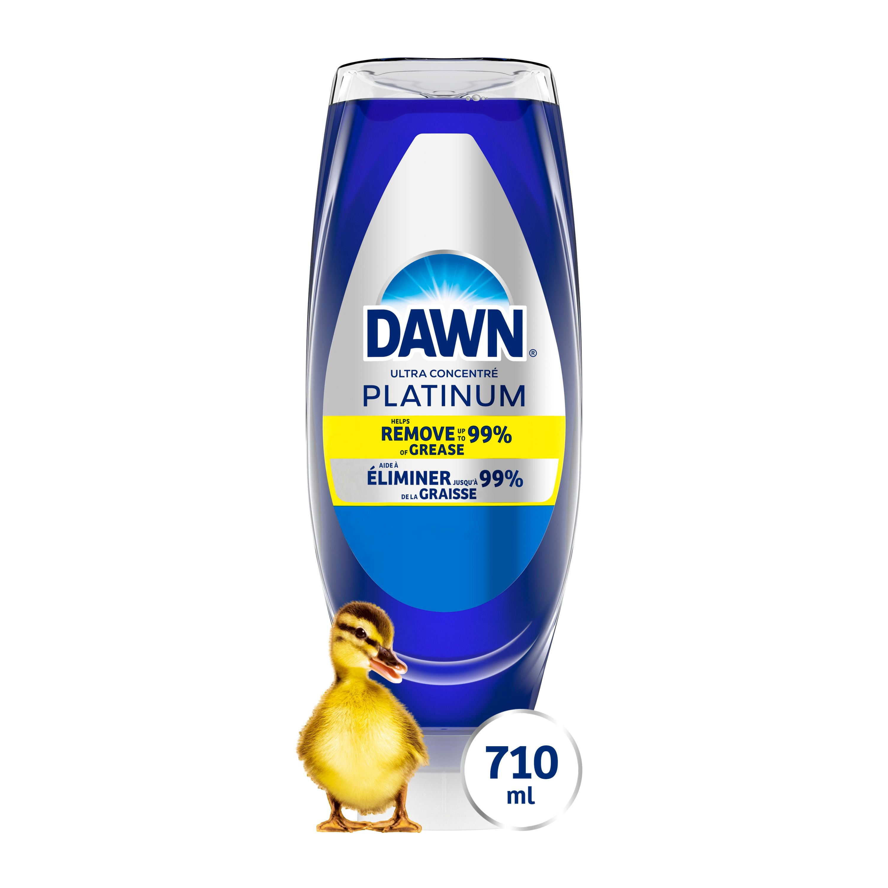 Dawn PlatinumEZ- SqueezeDish Soap, Dishwashing LiquidFresh Rain 710ML