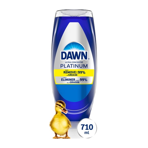 Dawn PlatinumEZ- SqueezeDish Soap, Dishwashing LiquidFresh Rain 710ML