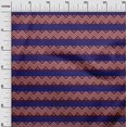 thumbnail image 2 of oneOone Cotton Cambric Fabric Floral & Chevron Block Printed Craft Fabric BTY 56 Inch Wide, 2 of 4
