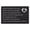 J#10, variant on Engraved Metal Greeting Card Postcard Business Card Wallet Clip Card
