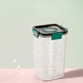 thumbnail image 1 of DcGZvy Containers for Food Storage, Clear Canisters with Lids Rice Storage, Sealed Cans Kitchen Pantry Organizers(1300ml), 1 of 9