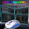thumbnail image 4 of X300 Computer Mouse Wired Ergonomic 7200DPI 12 RGB Lighting Wired Gaming Mouse Mice For Laptop PC Gamer White, 4 of 5