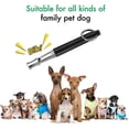 thumbnail image 3 of Ensemble de Sifflets pour Chien Sifflet pour Chien Sifflet pour Chien Sifflet Ultrasonique Sifflet d'Entraînement Sifflet pour Chien Réglable Sifflet Ultrasonique Silencieux pour Chien, 3 of 4