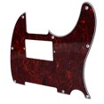 thumbnail image 3 of Guitare Pléktrumskydd PVC, Anti-Rayures, Plaque de Guitare Décorative à Réduction de Bruit de l'Aile Telecaster Rouge, 3 of 4