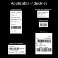 thumbnail image 4 of Waterproof Thermal Labels Self-adhesive Label Stickers 1.6x0.8 Inch Shipping Labels for Printer Bottles Office Supplies, 4 of 8