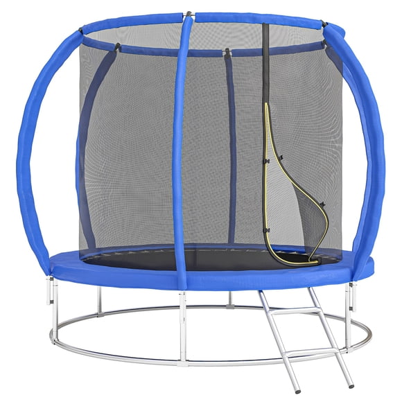 Soozier 8ft Trampoline Outdoor with Circular Base, ASTM Certified