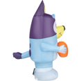 thumbnail image 4 of Airdorable Airblown Yard Inflatables Bluey with Jack o' Lantern BBC, 4 of 6