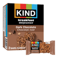 thumbnail image 1 of KIND Breakfast Bars, Dark Chocolate Cocoa, (50g), Box of 4 Bars, 1 of 10