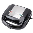 thumbnail image 1 of Maker, 6 in 1 Stick Proof Breakfast Machine with 10 Removable Plates Double Sided Heating System for Making Sandwiches Donuts Waffles Nuts Cakes Steaks, 1 of 7