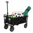 thumbnail image 4 of Seina Collapsible Steel Frame Folding Utility Beach Wagon Outdoor Cart (2 Pack), 4 of 4