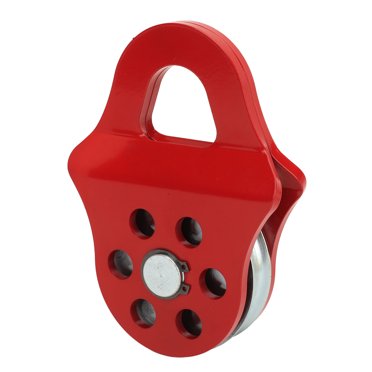 Winch Snatch Block, Heavy Duty Winch Pulley 4T Load Bearing Capacity Operation Powerful For ATVs