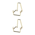 thumbnail image 3 of Baohd Iron Ores Stone Display Stand Desktop Rock Holder Decor Base Home Office Golden S 2Set, 3 of 6