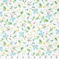 thumbnail image 2 of FABRIC CREATIONS fleur Stems coton au mètre, blanc, 2 of 2