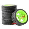 thumbnail image 4 of 4 Pièces RC Pneus de Voiture 1/16 1/14 Modèle Accessoires Remplacement Pièces de Voiture Roues de Pneus Modifiées pour Wltoys Garçons Escalade, Vert, multi, 4 of 4