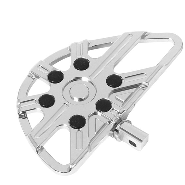 tredstone Motorcycle Foot Pegs Rest Footrest Pedals for Touring Electroplate