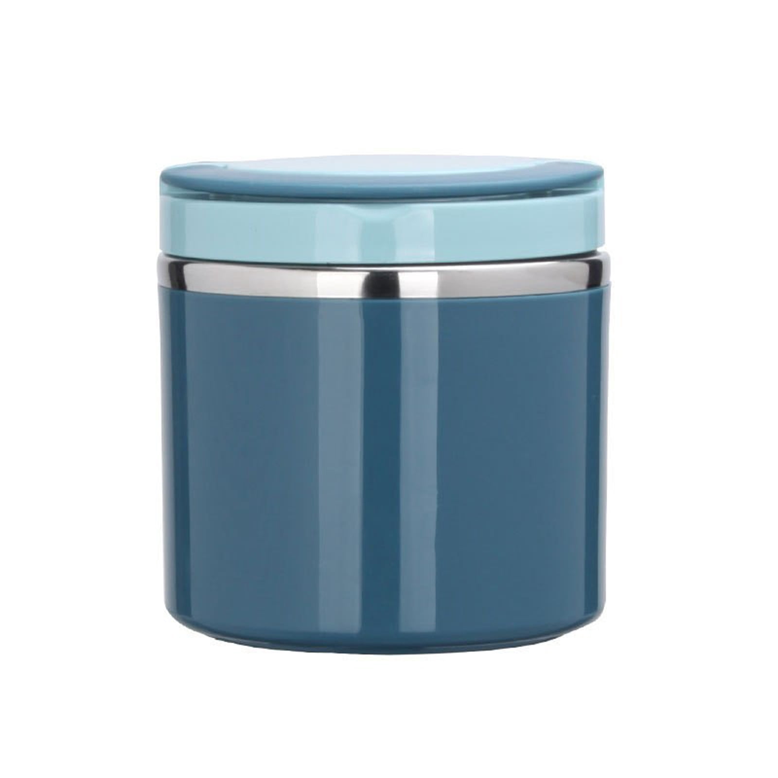 TIELUTT Large Capacity Stainless Steel Soup Cup Sealed with Lid Leak Hard Place Mats round Dining Table Set for 4 round round Small Kitchen Table Set Kitchen Table round Set for 4 Table Mats with Nap