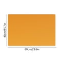 thumbnail image 3 of Orange Orange Silicone Insulation Mat Non-Slip Surface With Raised Edges Waterproof Heat Resistant For Kitchen Countertops Crafts And Dining Flexible Material Dishwasher Safe Durable Desig, 3 of 7