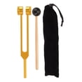 thumbnail image 2 of Milaget Tuning Fork Aluminum Alloy Practical Durability Premium Portable with Mallet Gold, 2 of 9