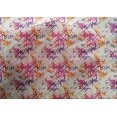 thumbnail image 5 of oneOone Tissu en Coton Soie Rouge Abstrait Matériel de Robe Tissu Imprimé Tissu au Mètre 42 Pouces de Large, 5 of 5