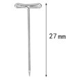thumbnail image 4 of OULII 200 Pcs Capuchons de Dôme pour Perruques T-Shirts en Acier Inoxydable pour Présentation de Bijoux, 4 of 4