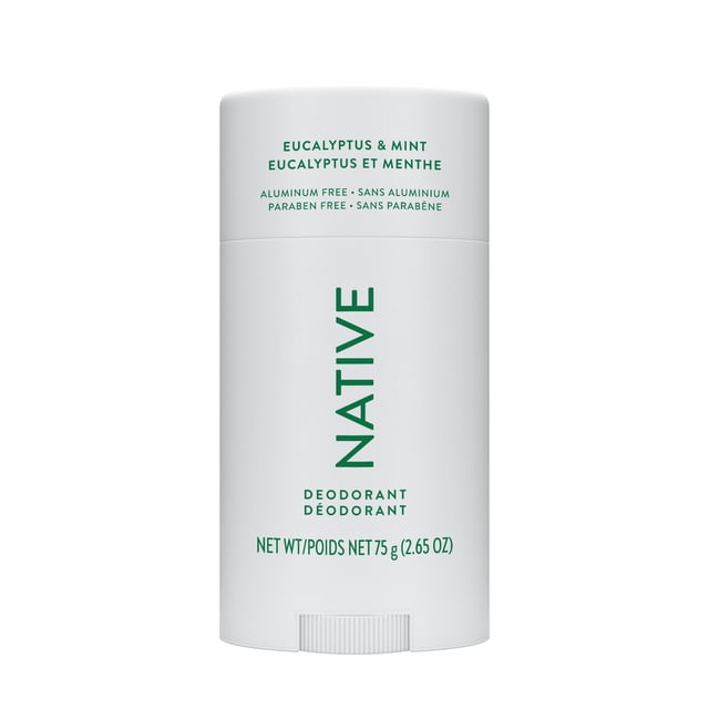Native Natural Deodorant, Eucalyptus & Mint, Aluminum Free