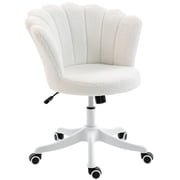 HOMCOM Office Chair, Swivel Desk Chair with Adjustable Height, Backrest