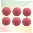thumbnail image 3 of CHICHUMID 6 Pcs Ballons de Football de Table en Plastique Rouge Finition Mate Accessoires de Remplacement pour Baby-Foot, 3 of 7