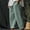 Blue, variant on My Order! jovatis Women/Mens Cargo Pants Casual Fashion Women Summer Casual Loose Pockest Elastic Waist Trousers Capris Pants