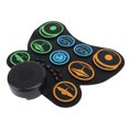 thumbnail image 1 of Electronic Drum Set, Roll Up Electronic Drum Multiple Sound Effects  for Home, 1 of 7