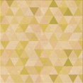 thumbnail image 1 of Ahgly Company Machine Washable Indoor Square Transitional Yellow Area Rugs, 7' Square, 1 of 7