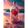 thumbnail image 1 of Bottle Rose  Embroidery Kits Full  Drill 5D DIY for Home (Style D), 1 of 10