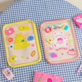 thumbnail image 4 of Clear Tablet Sleeve Bag Lovely Cartoon Bear Carrying Bags Transparent Storage, 4 of 4