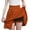 Orange, variant on LSLJS Women Fashion High Waist Solid Mini Pencil Skirt Hip Slim Sexy Short Skirt