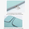 thumbnail image 1 of mmirethe Laptop Sleeve with Handle Waterproof Notebook Computer Case Portable Carrying Bag Pocket Carrier Compartments Storage Green 10inch, 1 of 6