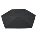 thumbnail image 3 of 9ft 6 Ribs Umbrella Replacement Canopy Garden Patio Market Table Outdoor Deck Umbrella Replacement Canopy Cover 6 Colors (Canopy Only), 3 of 10