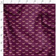 thumbnail image 3 of Soimoi Rayon Fabric Fox Animal Print Sewing Fabric Yard 56 Inch Wide, 3 of 6