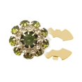 thumbnail image 4 of Esquirla Decorative Rhinestone Button Cover DIY Decoration Clip on for Dress Suit Hat, 4 of 8