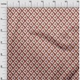 thumbnail image 3 of oneOone Velvet Maroon Fabric Abstract Sewing Material Print Fabric By The Yard 58 Inch Wide, 3 of 4