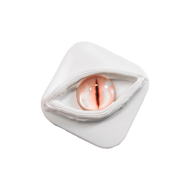 Contact Case Container for Outdoor Women and Girls White