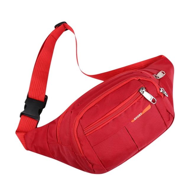 Pompotops Sac Banane de Sport en Toile pour Homme, Mode Décontractée, Grande Capacité de Rangement, Liquidation
