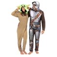 thumbnail image 3 of Star Wars The Mandalorian Grogu Hooded Union Suit-2XLarge, 3 of 6