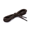 thumbnail image 2 of INSPIRE CHIC Unisex Round Rope Dual Colored Striped 1/5 Thick Boot Shoelace 90cm / 35.43" Dark Brown Coffee, 2 of 4