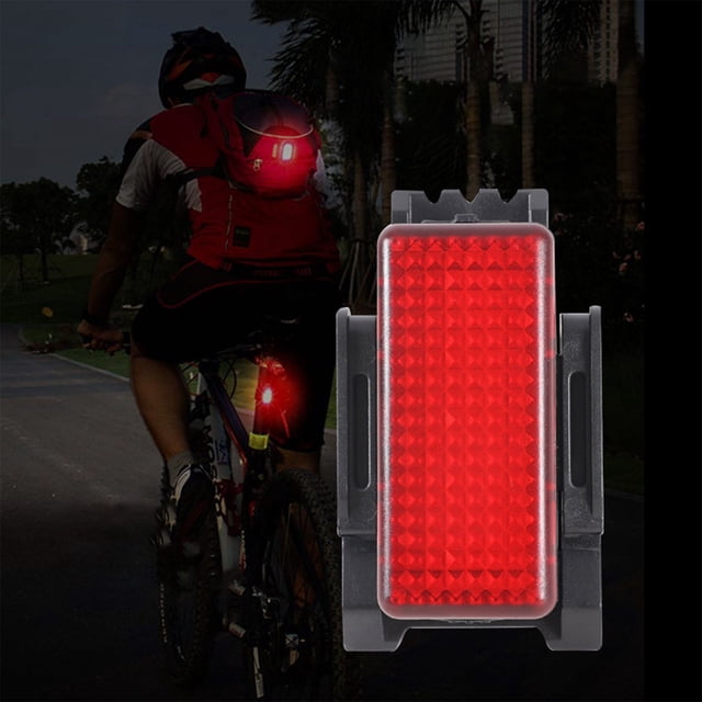 Dvkptbk Bike Light Usb Rechargeable Bike Tail Light - Super Bright Model Bicycle Rear Light - Ip67, Red Tail Light ,Backpack Lamp, Helmet Lamp Other Exterior Accessories