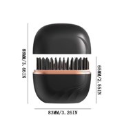 Hair Straightener Brush Mini Hair Straightener Wireless Charging Hair Straightener Portable Hair Care Hair Styling Comb Curling Iron Mini Hair Straightener