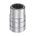 thumbnail image 1 of Unique Bargains 21mm 12 Point Shallow Socket 3/4' Drive Standard Metric Chromium Vanadium Steel, 1 of 5