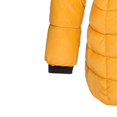 thumbnail image 4 of Fankiway Veste Décontractée Mi-Longue à Capuche à Manches Longues pour Femme avec Petit Imprimé Style Jaune P, 4 of 4