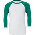 thumbnail image 1 of Canvas Mens 3/4 Sleeve Baseball T-Shirt, 1 of 2