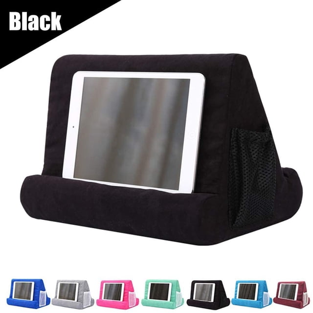 Oreiller Doux Support d'Oreiller pour Tablette pour Ipad Support Support de Téléphone pour Tablette à Angles Multiples Support pour les Genoux Support de Téléphone Mobile
