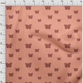 thumbnail image 3 of oneOone Viscose Chiffon Fabric Block Print Fabric BTY 42 Inch Wide, 3 of 4