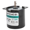 thumbnail image 3 of Permanent  Motor, AC Synchronous Motor, 14W 2Way High Torsion Permanent  Central Shaft Bracket XD60KTYZ, 3 of 8